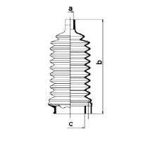 Пыльник, рулевое управление
