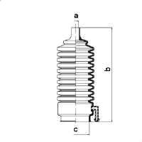 Пыльник, рулевое управление