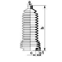 Пыльник, рулевое управление