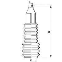 Пыльник, рулевое управление