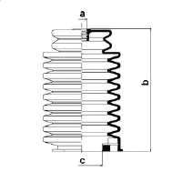 Пыльник, рулевое управление