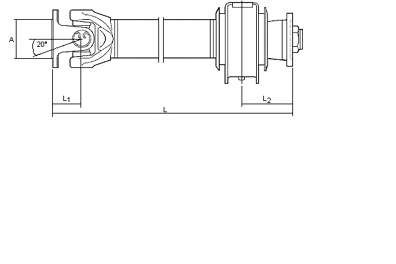 Карданный вал, главная передача