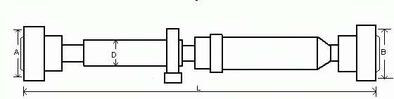 Карданный вал, главная передача