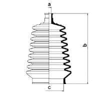 Пыльник, рулевое управление