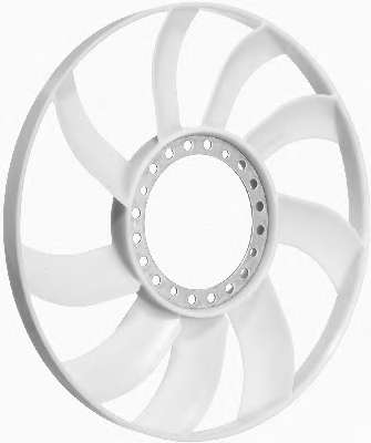 Крыльчатка вентилятора, охлаждение двигателя