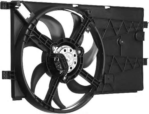 Вентилятор, охлаждение двигателя