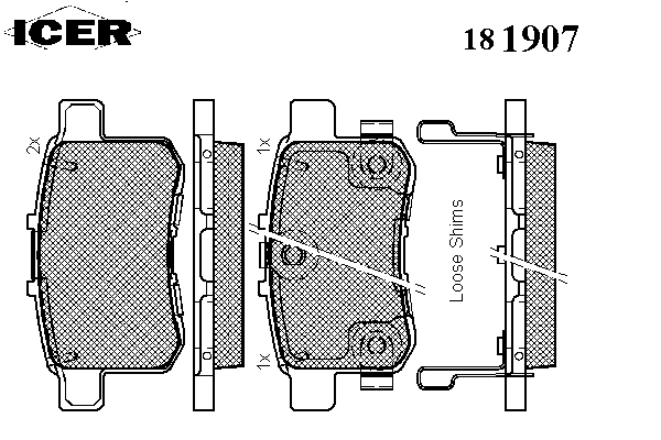 Колодки гальмівні (задні) Honda Accord VIII/IX 08-