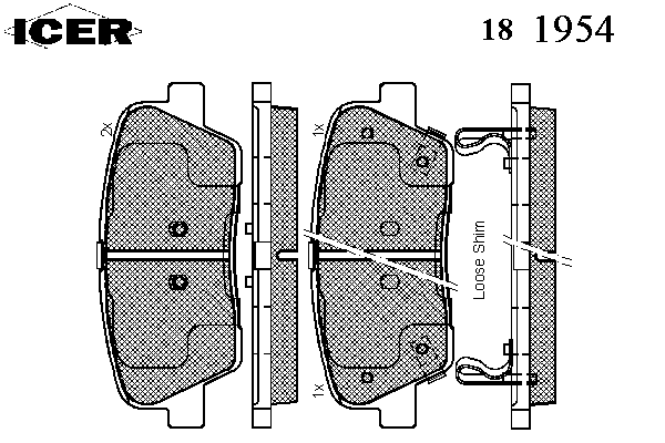 Колодки гальмівні (задні) Hyundai Santa Fe II/III/IV 06-/Genesis/Kia Sorento II/III 09-/Stinger 17-