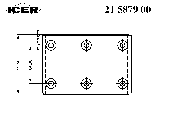 Комплект тормозных башмаков, барабанные тормоза