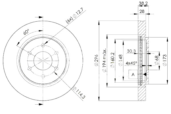 Тормозной диск