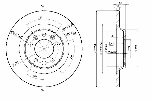 Тормозной диск