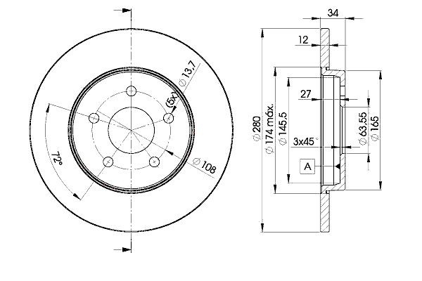 Тормозной диск