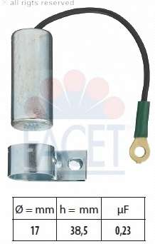 Конденсатор, система зажигания