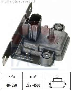 Датчик давления воздуха, высотный корректор. Датчик, давление во впускном газопроводе
