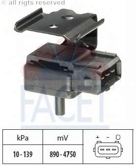 Датчик давления воздуха, высотный корректор. Датчик, давление во впускном газопроводе
