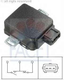 Датчик, положение дроссельной заслонки