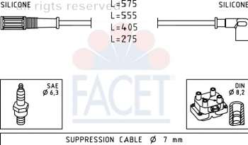 Комплект проводов зажигания