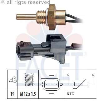 Датчик, температура охлаждающей жидкости. Датчик, температура охлаждающей жидкости. Датчик, температура охлаждающей жидкости