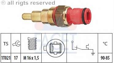 Термовыключатель, вентилятор радиатора