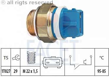 Термовимикач вентилятора радіатора