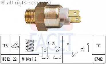 Термовыключатель, вентилятор радиатора