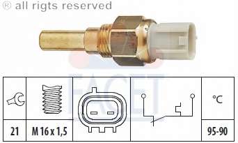 Термовыключатель, вентилятор радиатора