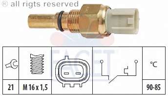 Термовыключатель, вентилятор радиатора