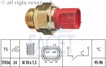 Термовыключатель, вентилятор радиатора