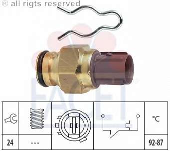Термовыключатель, вентилятор радиатора