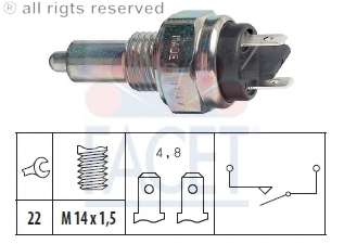 Выключатель, фара заднего хода
