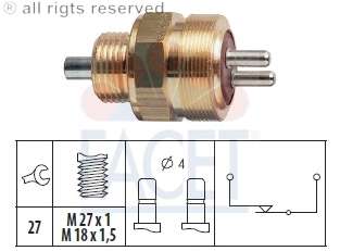 Выключатель, фара заднего хода