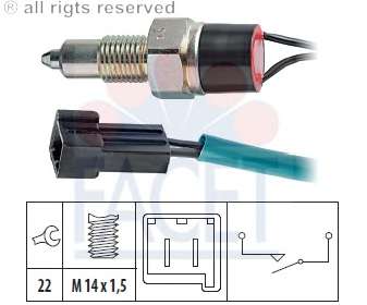 Выключатель, фара заднего хода