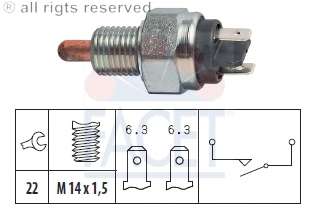 Выключатель, фара заднего хода