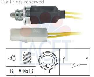 Выключатель, фара заднего хода