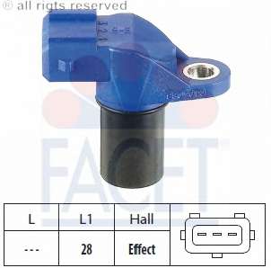 Датчик частоты вращения, управление двигателем. Датчик, положение распределительного вала