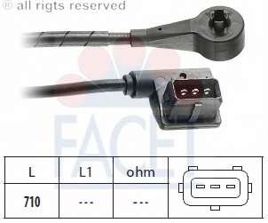 Датчик частоты вращения, управление двигателем