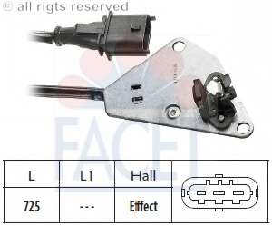 Датчик, положение распределительного вала