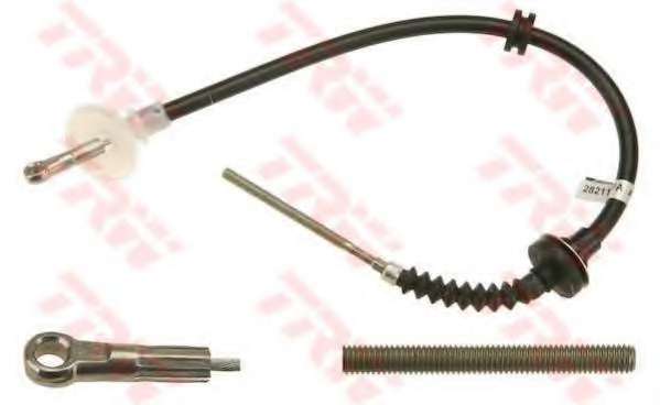 Трос, управление сцеплением