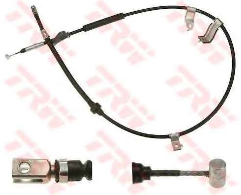 Трос, стояночная тормозная система