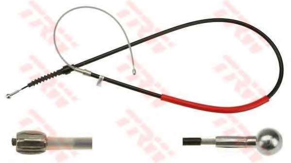 Трос, стояночная тормозная система