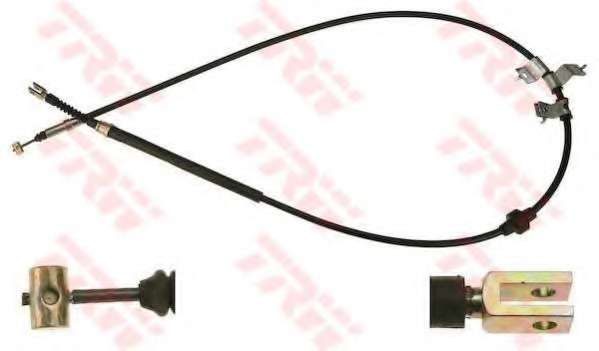 Трос, стояночная тормозная система