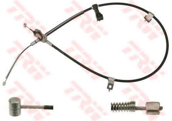 Трос, стояночная тормозная система