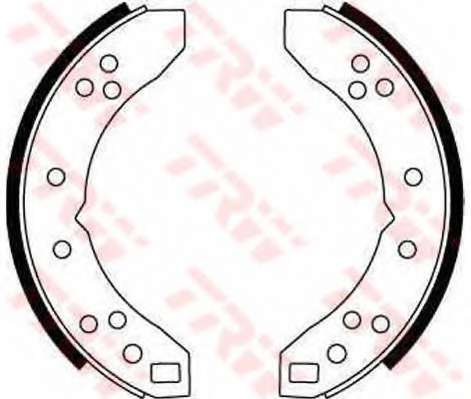 Комплект тормозных колодок