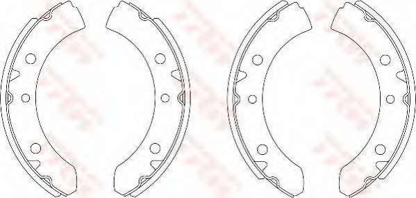 Комплект тормозных колодок
