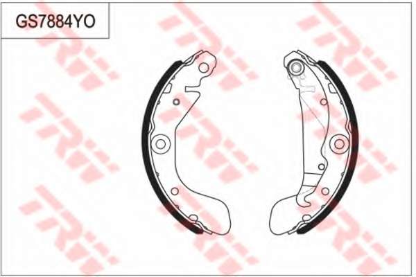 Комплект тормозных колодок