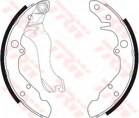 Комплект тормозных колодок