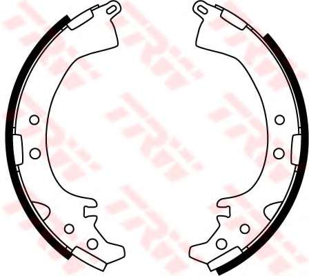 Комплект тормозных колодок