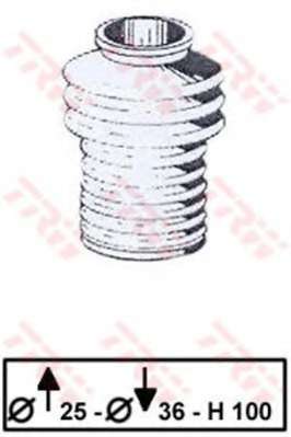 Комплект пылника, рулевое управление