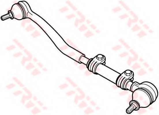 Поперечная рулевая тяга