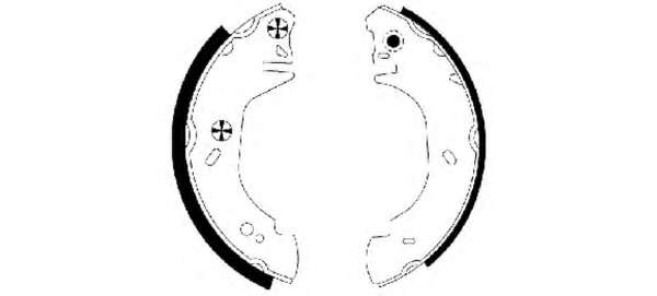 Гальмівні колодки (набір)